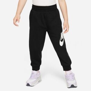 NEW Nike Sportswear Club French Terry Black Joggers Boy's Size 4